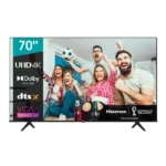 Hisense 70 inch smart 4K UHD Frameless 70A71KEN