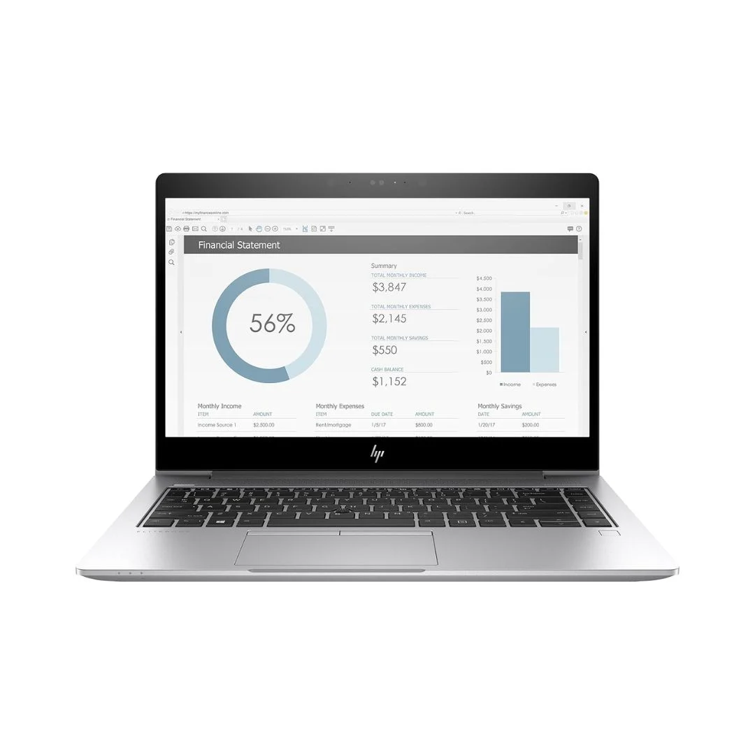 HP Refurbished EliteBook 850 i5-7th Gen 8GB-256GB Fast SSD Laptop