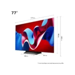 LG 77 Inch OLED 4K evo Smart TV OLED77C4 - Image 3