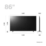LG 86 inch  UR78 AI 4K Smart UHD TV 86UR78006 - Image 2