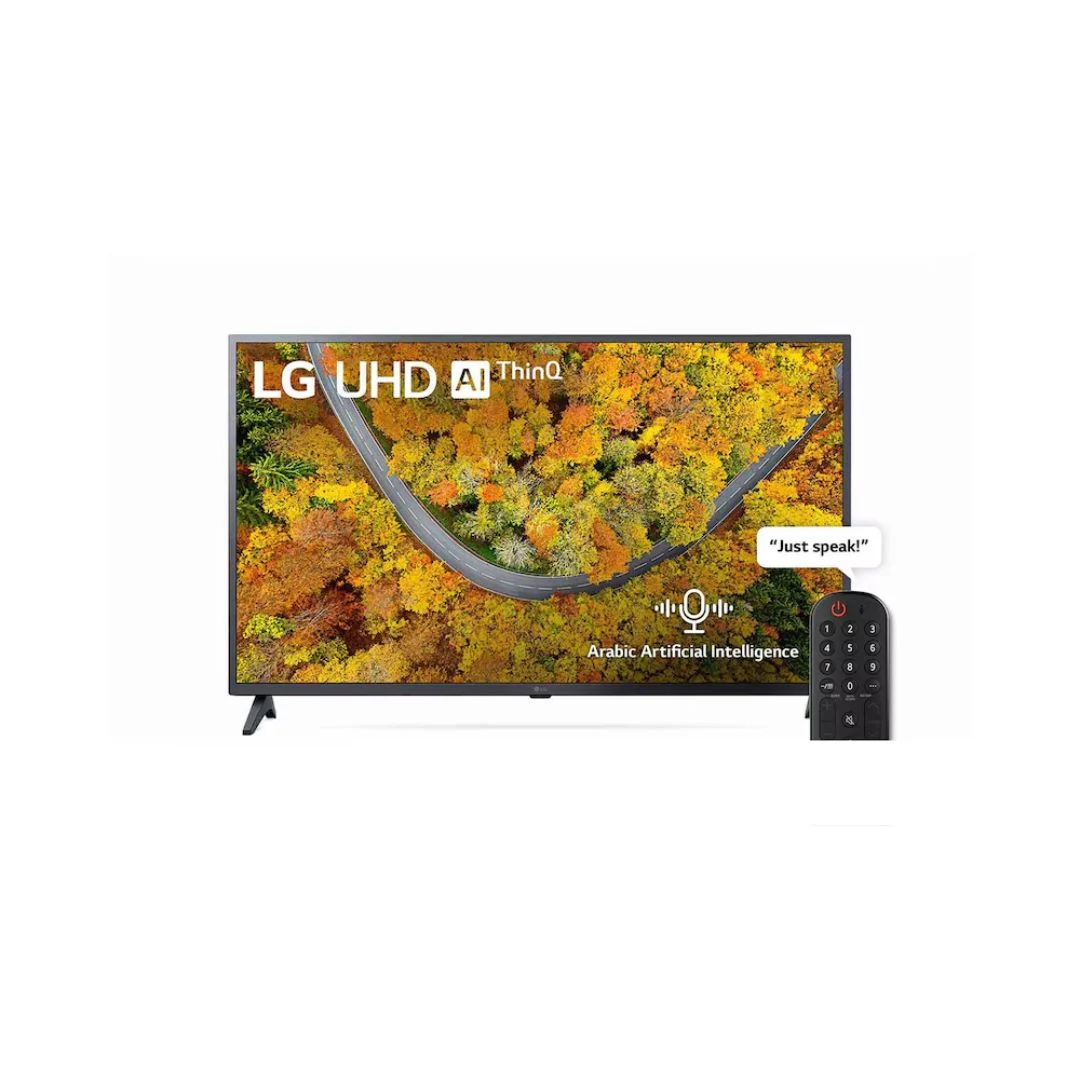 LG UHD 4K TV 43 Inch UP75 Series, 4K Active HDR WebOS Smart AI ThinQ 43UP7550/43UP81